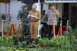 Pjs Bupati pimpin apel tiga pilar kebangsaan