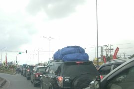 Arus balik mulai ramai di Jalinsum Lampung
