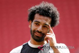 Mohamed Salah lakukan sesi latihan dengan timnas Mesir