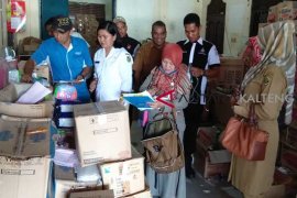 Satgas pangan Kalteng tutup dua gudang makanan