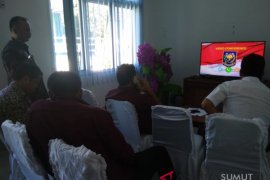 Desk pilkada Taput laporkan hasil sementara pilkada ke Kemendagri