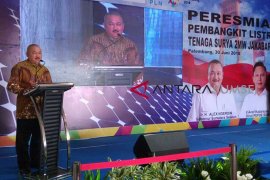 Gubernur resmikan PLTS Jakabaring untuk Asian Games