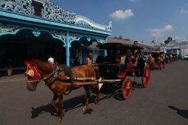 Wisata andong Keraton Solo