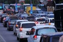 Atasi Macet Pasar Tumpah Jalur Mudik Riau-Sumbar, Ini yang Dilakukan Polres Kampar