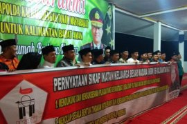 Kapolda apresiasi deklarasi damai yang digelar IKBM Kalbar