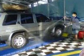 Lebaran, Usaha Cuci dan Salon Mobil di Inhu Laris Manis