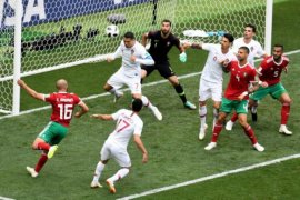 Gol tunggal Ronaldo antar Portugal kalahkan Maroko