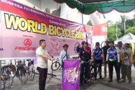 Komunitas Sepeda Palembang minta jalur khusus sepeda