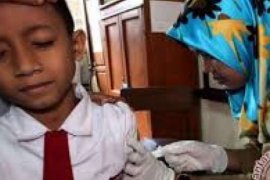 Dinas Kesehatan Kota Dumai Beri Vaksin Rubella Pada Pelajar