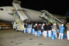 445 CJH asal Pekanbaru masuk asrama 5 Juli 2019