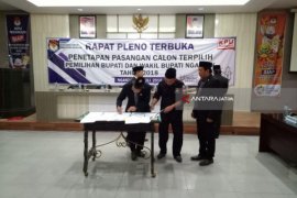 KPU Nganjuk Tetapkan Pasangan Novi-Marhaen Jadi Bupati dan Wakil Bupati Terpilih