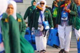 645 Jamaah Calon Haji Inhil Kini Menuju Mekkah