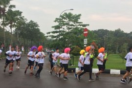 Ribuan orang meriahkan Fun Run Asian Games