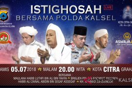 Polda Kalsel hadirkan Habib Luthfi di gelaran Istighosah
