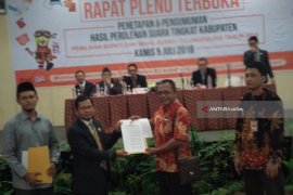 KPU Tetapkan Syahri sebagai Calon Bupati Terpilih