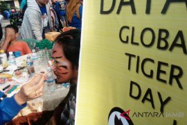 Tiger Day di Jambi kampanyekan penyelamatan Harimau Sumatera
