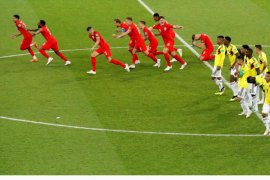 Inggris tundukkan Kolombia lewat drama adu penalti