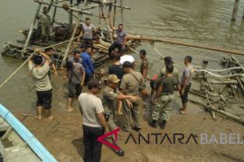 Polres Bangka amankan belasan penambang Sungai Baturusa