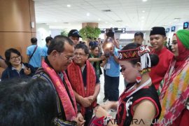 Kontingen pesparawi sumut disambut hangat di Pontianak