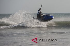 Torch Relay Asian Games di Kuta