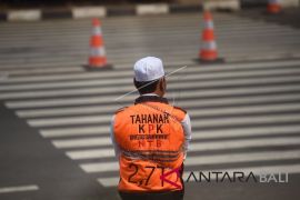 Aksi Merantai Diri di KPK