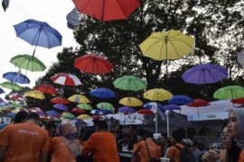Nobar final Piala Dunia di "Kampung BUMN"