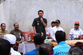 Bupati Klungkung resmikan proyek padat karya