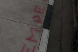 Coretan Tulisan Makanan di Jalan Cut Nyak Dien Diduga Terkait CFD, Ini Langkah Disperindag Pekanbaru