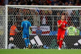 Harry Kane sabet Sepatu Emas Piala Dunia 2018