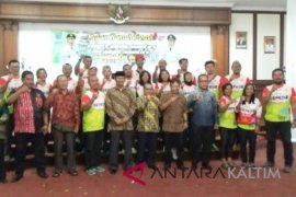 Pemkab Paser sambut kedatangan tim sepeda jelajah nusantara