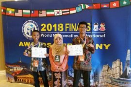 Siswa SMAN Sumsel rebut perak pada kompetisi matematika dunia