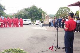 Pemberangkatan kontingen jambore kader PKK berprestasi, dilepas bupati