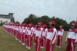 Dispora Lamandau mulai lakukan pemusatan diklat kepada aggota Paskibraka