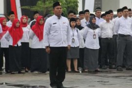 Peringatan Kemerdekaan Oleh BUMN Diwarnai Hujan Gerimis