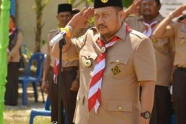 Wabup Kampar Tutup kegiatan Pramuka Kwartir Ranting 06 Tapung