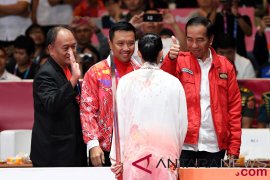 Presiden Jokowi apresiasi raihan emas dari wushu
