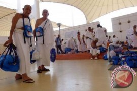 Calhaj Riau kecelakaan lalu lintas di Mekkah