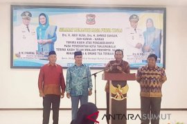 Empat pejabat tinggi pratama  purna tugas