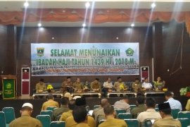 Kloter I debarkasi Padang tiba 28 Agustus 2018