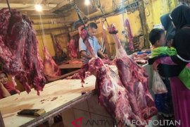 Jelang Idul Adha, pembeli daging sapi sepi