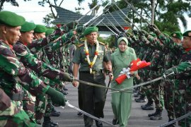 Korem Pantai Timur lepas sambut komandan