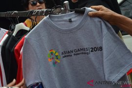 Asian Games bawa berkah penjual kaos musiman