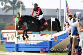 Dua atlet berkuda Indonesia berhasil selesaikan laga lintas alam