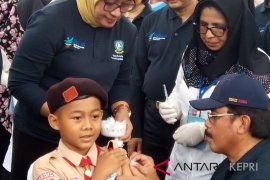 Imunisasi MR di Karimun baru 37,97 persen