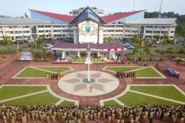 Peserta SMN Papua Barat berangkat ke Sumut