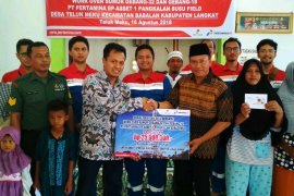 Pertamina Pangkalan Susu sosialisasikan pekerjaan sumur gebang GEBANG