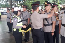 Empat Kapolsek di jajaran Polres Langkat Diserahterimakan