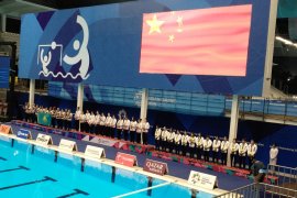 Tim polo air putri Kazakhstan raih medali perak