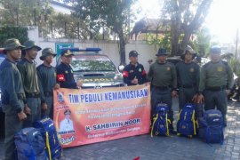 Polhut Kalsel bantu korban gempa Lombok