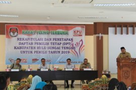 Jumlah Pemilih Tetap di HST 184.435 orang